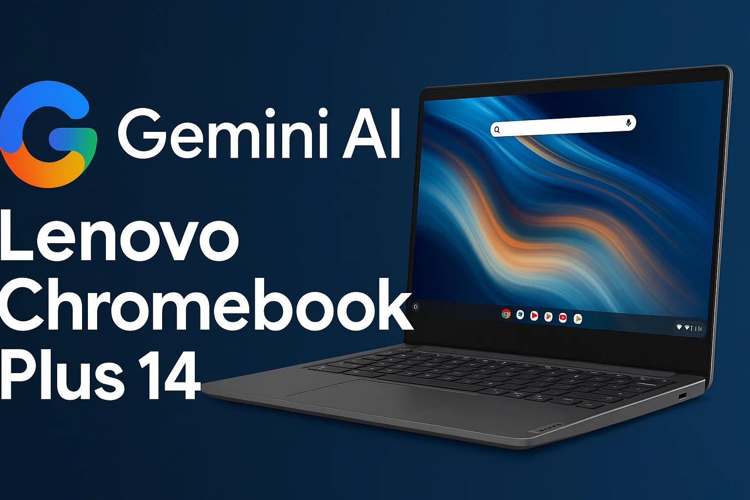 Lenovo Chromebook Plus 14 with Gemini AI: A Laptop That Understands You